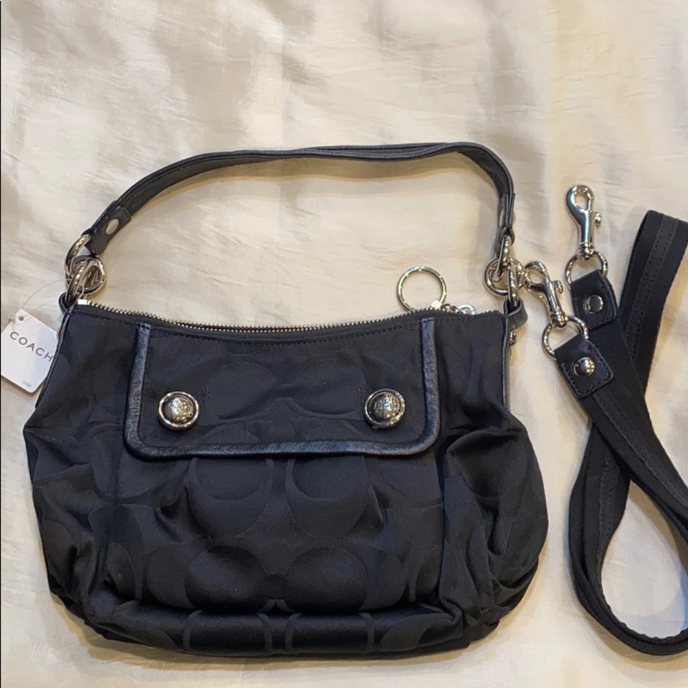 NWT Coach Poppy Signature crossbody/shoulder bag